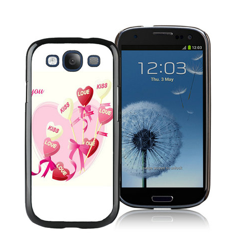 Valentine Lollipop Love Samsung Galaxy S3 9300 Cases CZL - Click Image to Close